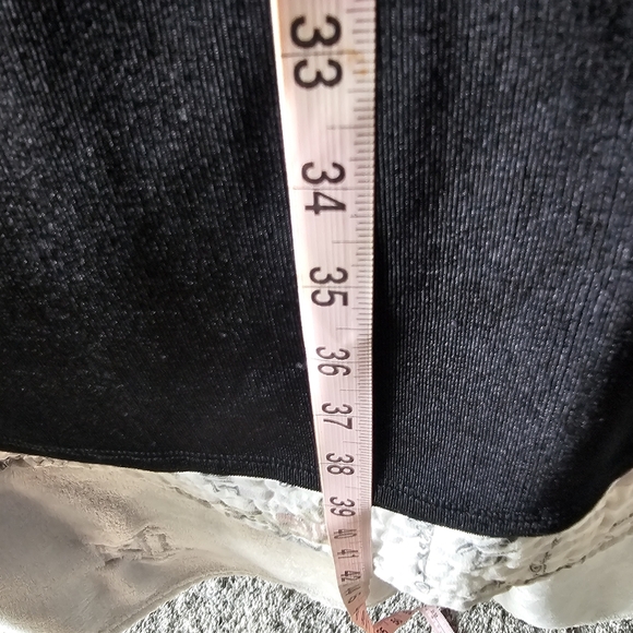 Wild Fable Black Ribbed Midi Tank Dress Size XL Sustainable Fabric - Picture 10 of 10